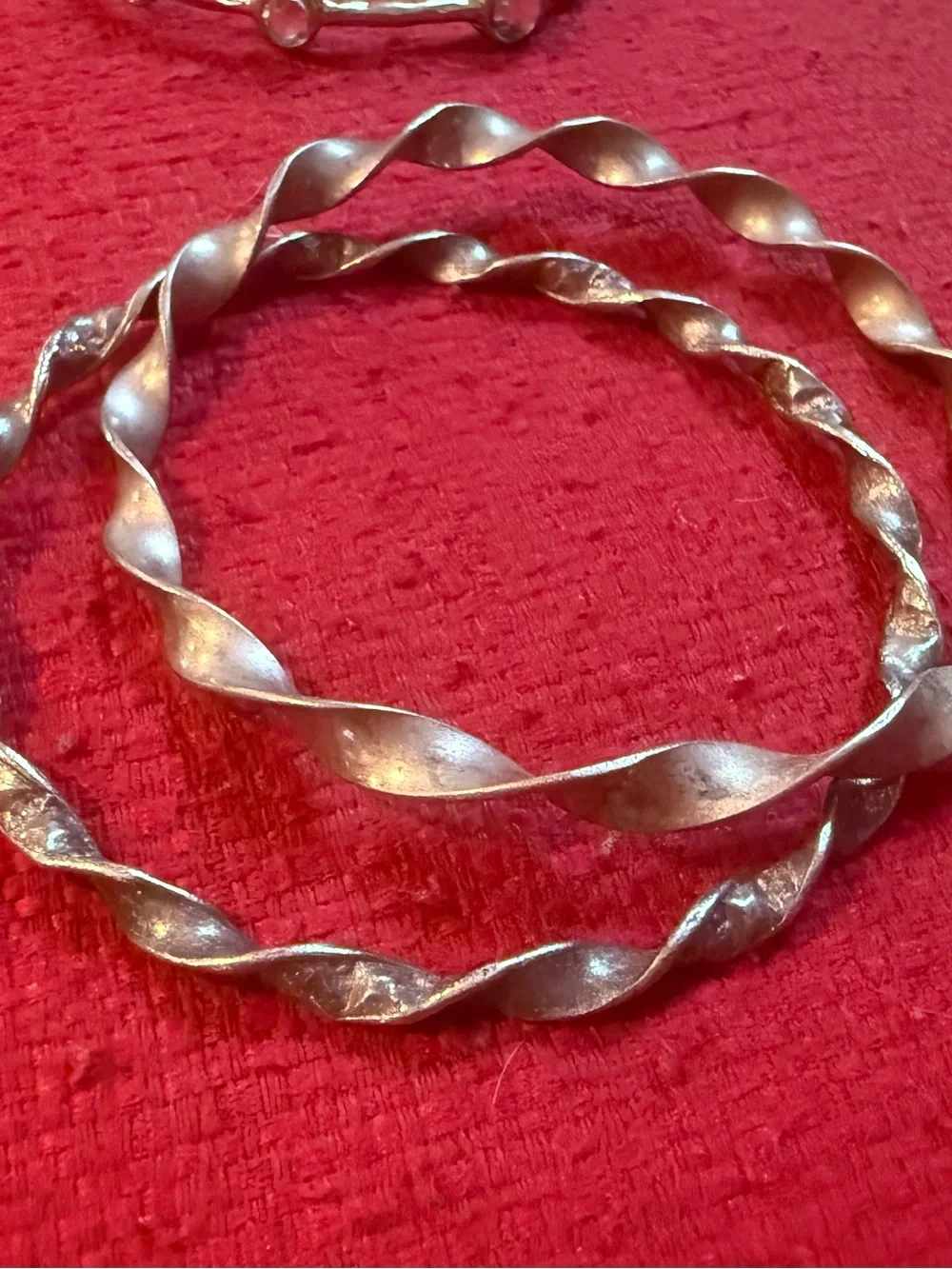 Vintage Silver-Tone Bangle & Cuff Bracelet Lot – 17 Piece Costume Jewelry Bundle